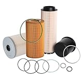 JAVOUKA Filter Maintenance Service Kit, Fits for Paccar MX-13 MX13 EPA13 Engine, Fuel, Oil, Fuel