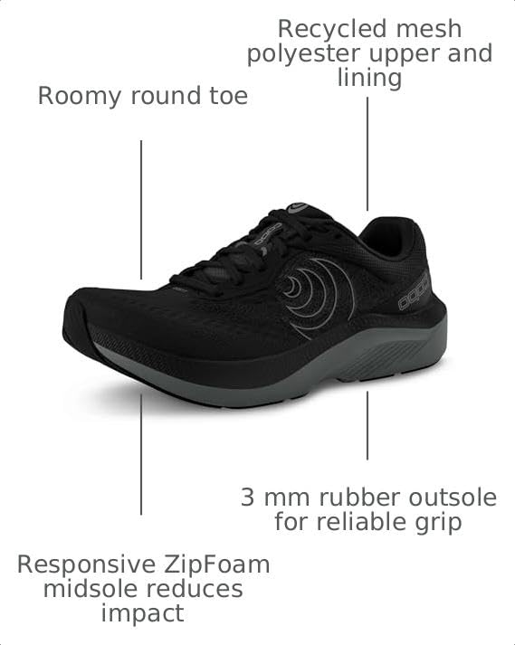 Image of Topo Athletic Men's Magnifly 6 Road Running Shoes - Comfortable Lightweight Cushioned Durable 0MM Drop Laced Athletic Shoes