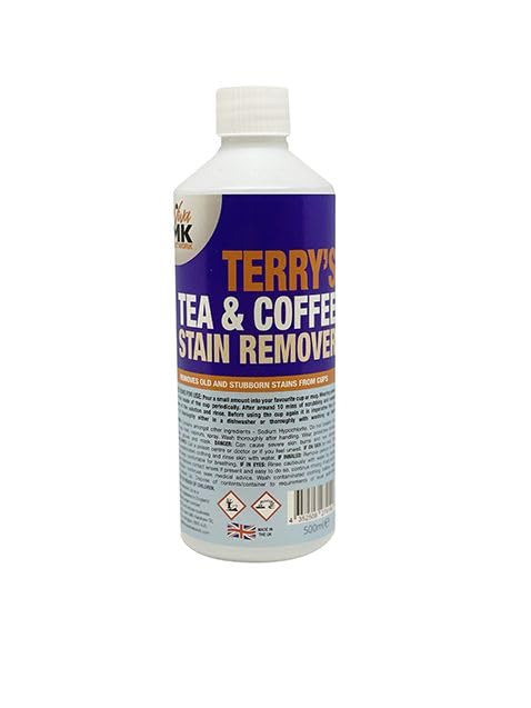 Détachant pour thé et café puissant VIVAMK Terry's lot de 2 flacons anti-tanin