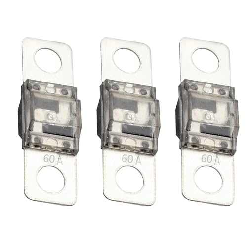 GLOSO BDFS MIDI/AMI Fuse, Bolt Down Fuse (60A - 3 Pack)