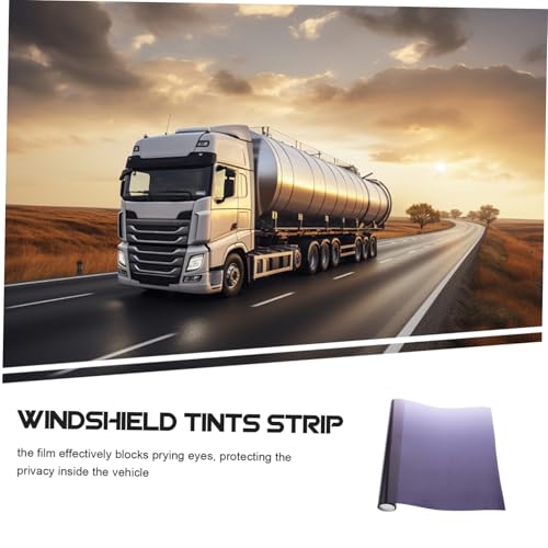 Película tintada parabrisas camión accesorio coche protección solar calor UV PET 4