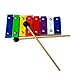 NINAINAI Tragbarer Aluminium-Klavier Kleine Farbe 8-Ton-Klopfen Auf Das Klavier-Kinder Percussion Puzzle Percussion Xylophon-Vorschule-Musik-frühe Bildung Early Education Aluminium Klavier