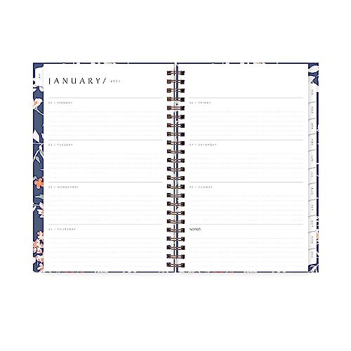 Blue Sky Sustainability 2023 Weekly And Monthly Planner, January - December, 5" X 8", Flexible Cover, Wirebound, Effie (138329-23) #TOP1
