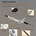 Power Steering Rack and Pinion Complete Assembly Replacement fits Chrysler PT Cruiser 2008-2010, fits Dodge Neon 2004 2005, fits SX 2.0 2004 2005, with Inner Tie Rod Ends