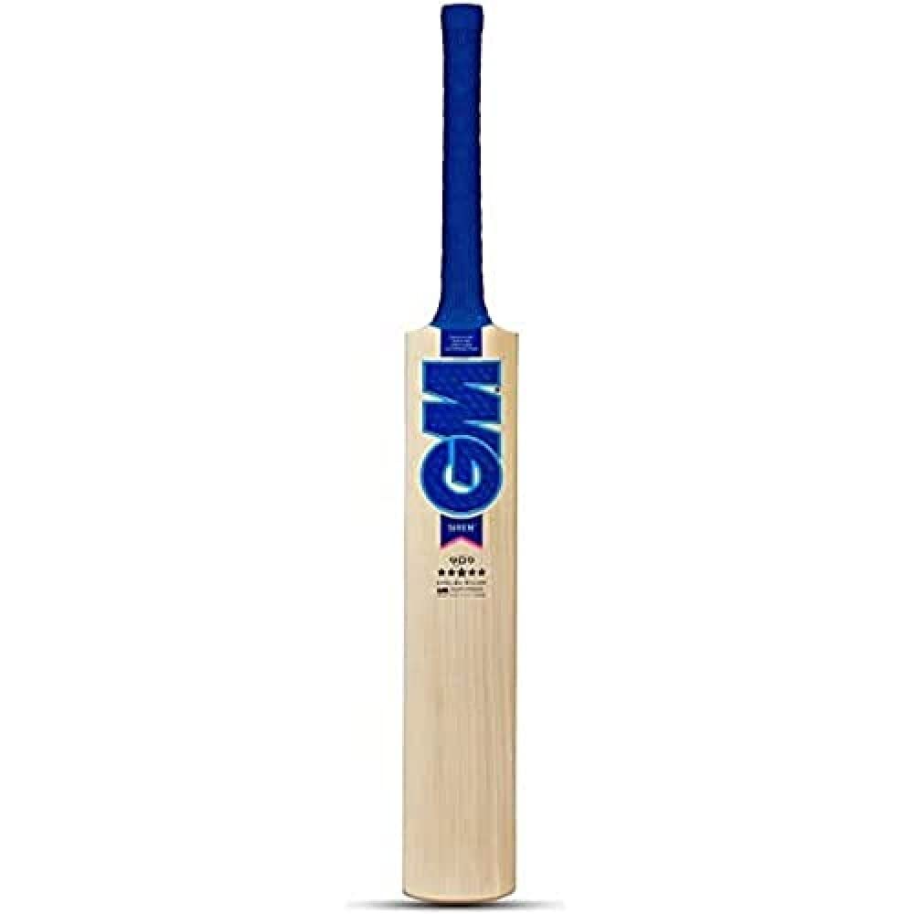 GM Siren 909 English Willow Short Handle Cricket Bat Size-Mens, Wooden