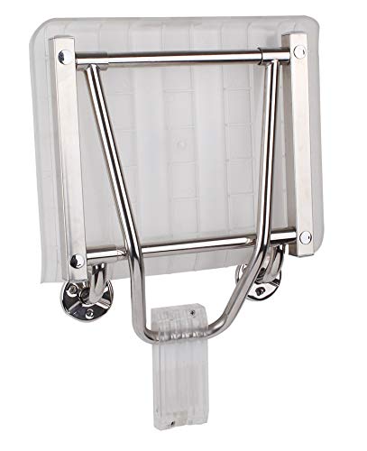 Dreamline Shst-01-Pl Shower Seat, 15" W X 12" D, Clear Plastic #TOP2