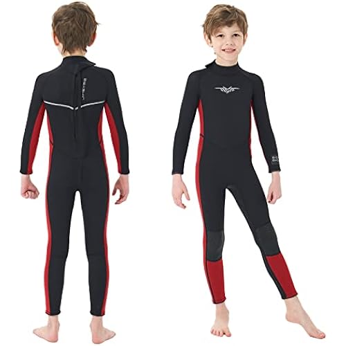 Seaskin Kids Wetsuit for Boys Girls Toddlers 2mm Neoprene Thermal Swimsuits