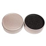 Tamaño: 8.3 x 3 cm Limpiador de brochas de maquillaje esponja de color del cepillo sombra de ojos esponja relojes