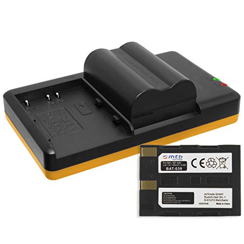Consegna: 2x mtb more energy Batteria ricaricabile ad alte prestazioni | 1x Base del caricabatterie doppio | 1x Cavo USB micro