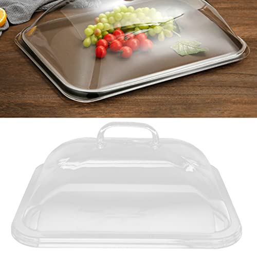Tapa protectora contra salpicaduras rectangular acrílico con mango 8