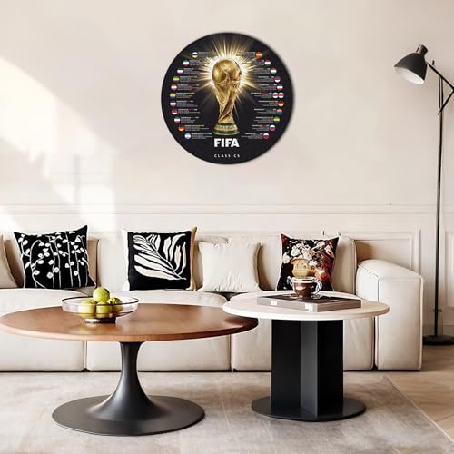 Image of FIFA Historic World Cups L50 Premium Puzzle for Adult, Creative Collectible for Fans, Officially Licensed, Football Fan Souvenir for Home Bar Wall Decor,300pcs Irregular Shape Puzzle, 5MM Thick