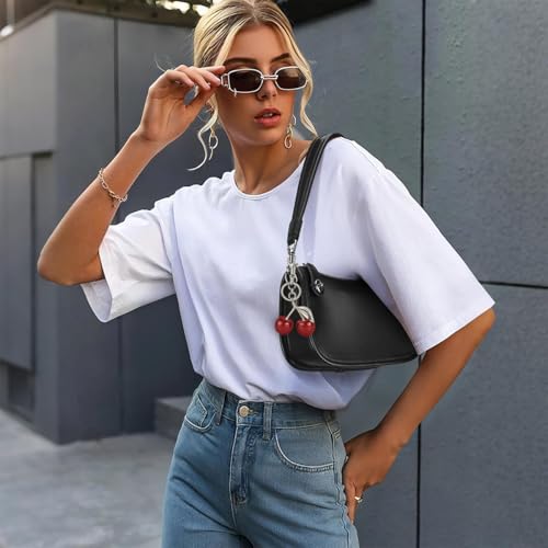 Image of Shoulder Bag Purses for Women - Small Handbags PU Leather Shoulder Purse Trendy Designer Underarm Bags