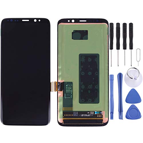 Écran LCD et tactile Galaxy S8 G950F G950U noir vitre de rechange portable