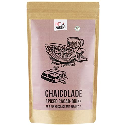 HOT EARTH Chaicolade - Bio Trinkschokolade mit Gewürzen (170g) Cover