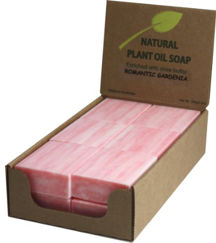 Romantic Gardenia Natural Soap (12 Bars)