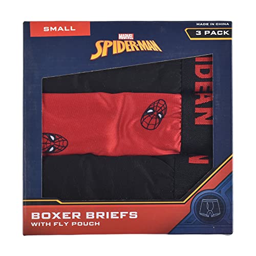 Spiderman Men's 3-Pack Comfort Boxer Brief2