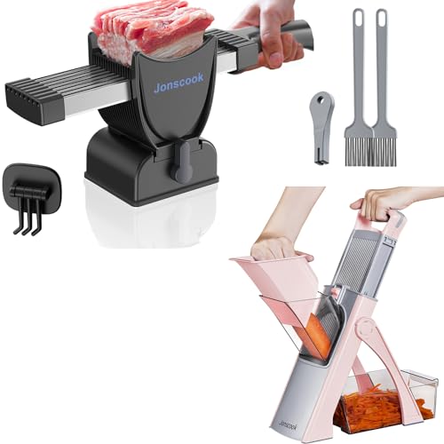 Cortadora segura Mandolina y rebanadora de carne fresca
