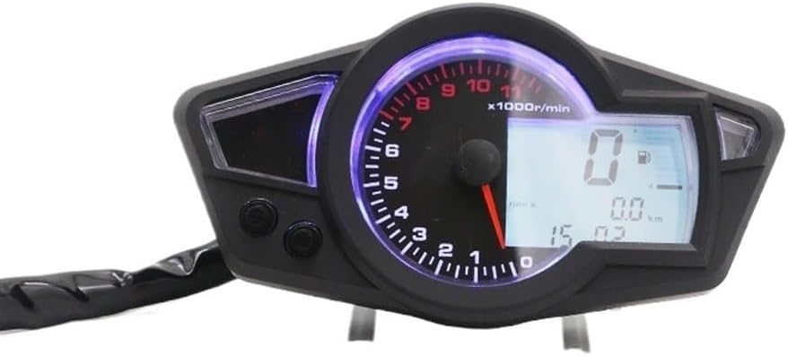 Motorcycle Odometer Gauge Nuoxintr Digital Motorcycle Tachometer Odometer Speed Screen Motorcycle Tachometer for 2 4 Cylinders