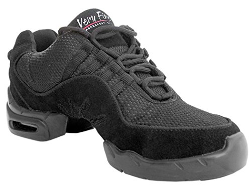 Very Fine Shoes Black Dance Sneakers SN002