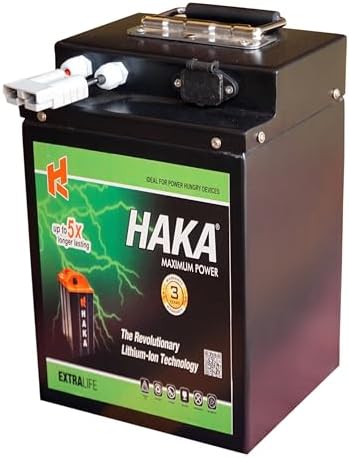 HAKA MOTO COP 60V Detachable/Removable Lithium Ion Battery for All Electric 2-Wheeler for Hero Optima, Okinawa, E-Ashwa, TVS, Ather EV Scooter | Compact & Powerful EV Scooter Battery (60V 30AH)