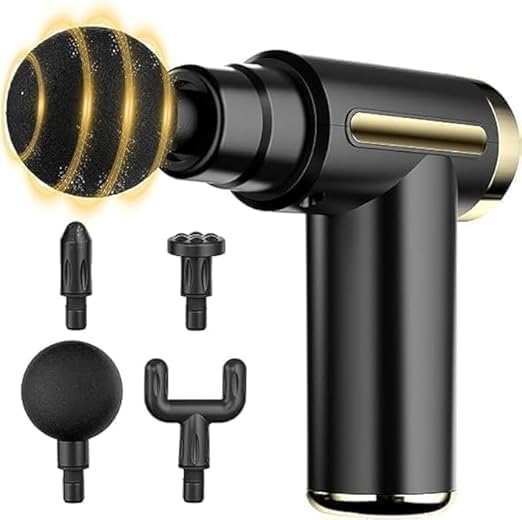 Bolt Deep Tissue Massage Gun | Percussion Muscle Massager for Full Body Pain Relief of Neck, Shoulder, Back, Foot for Men & Women Up to 1 Year Warranty by (A1)