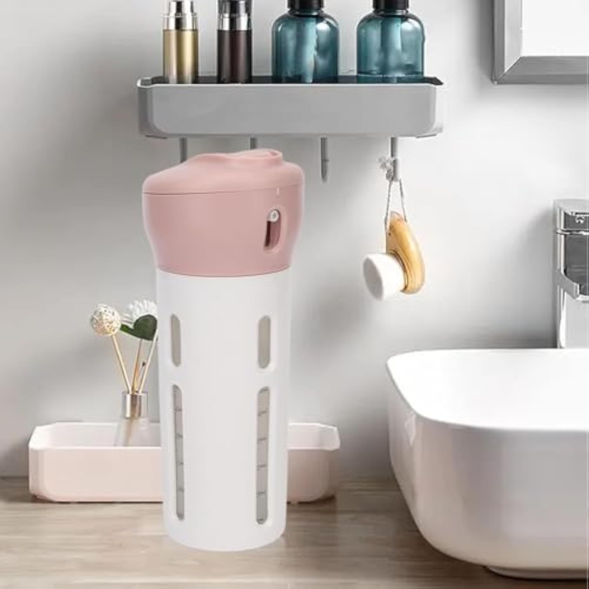 4-in-1 Travel Bottles Set, Portable Lotion Container Kit