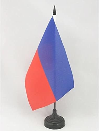 Miniatura 87 de Bandera de mesa Colombia 5'' x 8'' - Bandera de escritorio colombiana 8.3 x 5.5 in - Barra y base de plástico negro - AZ FLAG