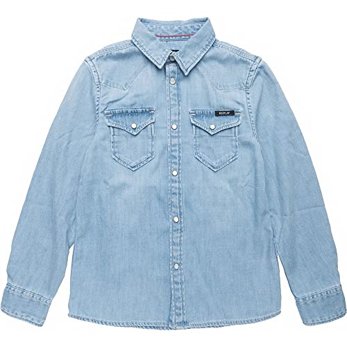 Chemise garçon Replay Sb1131 vêtement mode enfant en coton