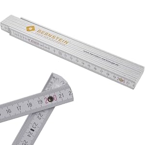 Bernstein 7-502 Holz-Zollstock 2m Weiß