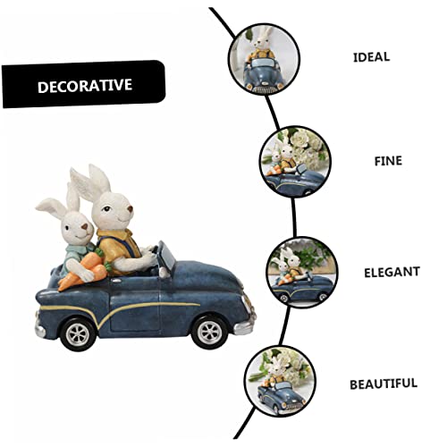 Décoration de Pâques forme lapin pour centre de table - 7