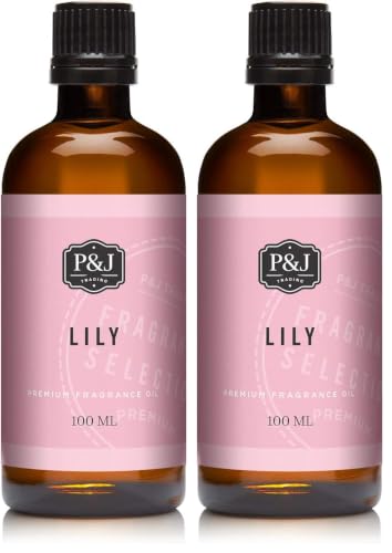 Image of P&J Trading Fragrance Oil | Lily Oil 100ml - Candle Scents for Candle Making, Freshie Scents, Soap Making Supplies, Diffuser Oil Scents (Pack of 2)