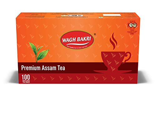 Image of Wagh Bakri Premium Assam Tea with Envelop, 200g (Pack of 3)