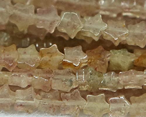 Perles de lépidolite rose naturelle de Russie, quartz de haute qualité