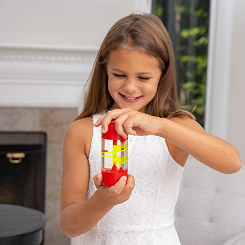 Big Mo's Toys Liquid Motion Spiral Timer Toy For Sensory Play - Relaxing Bubble Motion Autism Adhd Fidget Toy, Calming Toy, Sensory Visual Relaxation Desk Toy, One Piece (Assorted) #TOP4