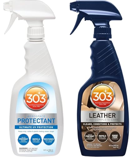 303 Products Aerospace Protectant and Leather 3in1 Bundle