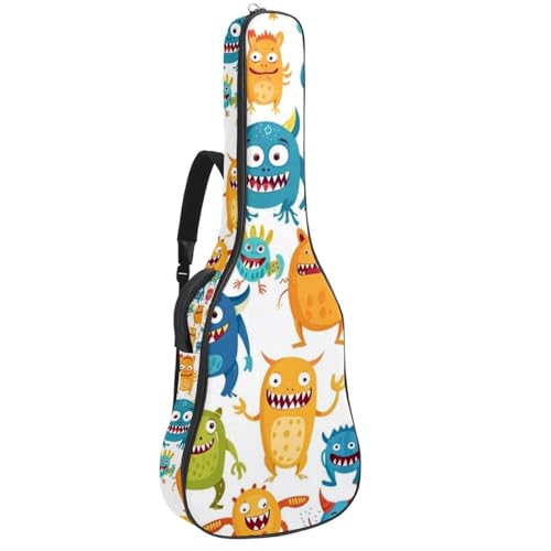 Housse guitare classique 41 pouces et basse Monster avec crochet