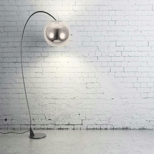 Angoily Rauchglas Kugel Lampenschirm Für G9 Pendelleuchten eleganter Ersatz Für Hängelampe stilvolle Glasabdeckung für g