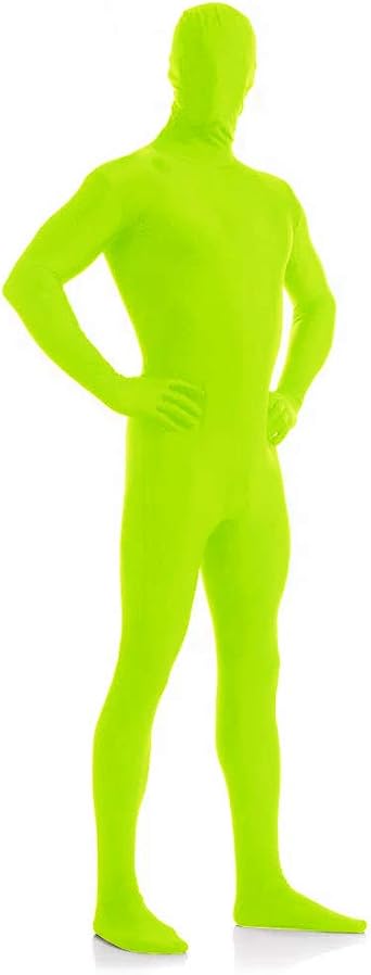 Adult/Kids Full Body Stretch Fabric Zentai Suit - Zippered Back One Piece Stretch Suit Costume