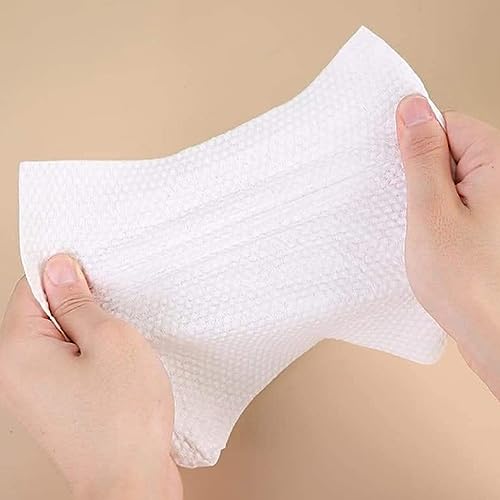 Lenço Algodão 50 Peças Toalha Facial Pele Macia Lencinho Bebê Maquiagem Premium (3, Peças)