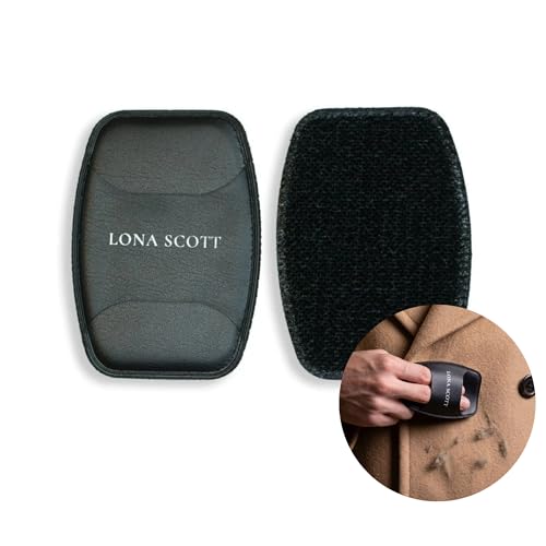 Pocket Lint Brush x2 Reusable Lint Remover & Lint Roller for Clothes Travel Pet Hair Remover Dust & Dandruff