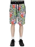 bermuda uomo 2019 Articolo: PANTALONE Moschino UOMO Bermuda con Stampa All Over Bianco Mod. A4317 8122 XS