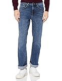  MERAKI Usapp8 Vaqueros Corte de Bota, Azul (Medio Lavado Azul), 33W / 32L