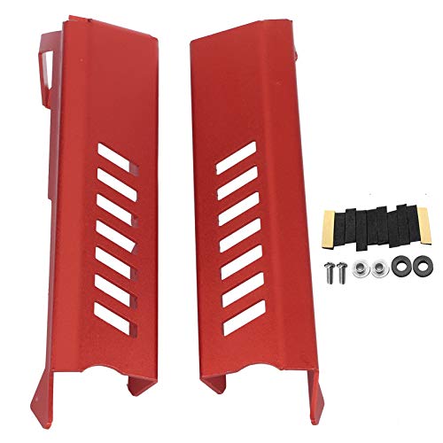 Protectores de radiador para MT09 13-17: evita daños en los laterales rojos