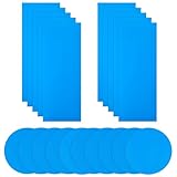 Selbstklebende Reparaturflicken Pool für Schwimmbecken, 20 Stück PVC Pool Reparaturset, Selbstklebend Unterwasser Reparatur Pool Flicken für Wasserbett Schwimmbäder Aufblasbares Boot
