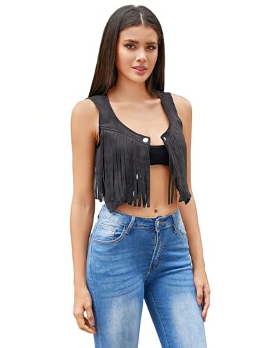 Women's Open Front Casual Vest Jackets