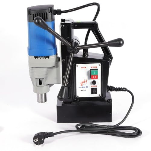 1680W Trapano Magnetico Portatile Magnetico Mt3 Mandrino 300U/Min Max Diametro Foratura 1.1" E Profondità di Foratura 1.97" 13800N Base Magnetica Per Acciaio Ferro Industriale Trapano Nucleo