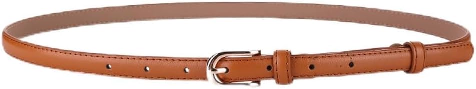 Versatile Cowhide Belt For Women's Decoration With Dress Suit Small