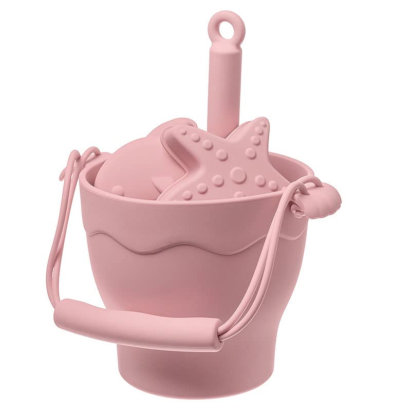 Little Ones Baby Steps Big Dreams Beach Sand Pail & Accessories 17.5 * 26