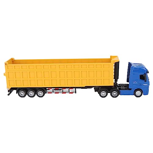 Camion-Benne 1:50 en alliage et ABS modèle réduit de collection statique pour enfants jaune