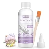 AllisWay Sigillante per Gesso, Vernice per Gesso, Asciuga con una Lucentezza Trasparente, Resistente All'umidità e All'acqua, Adatto per Impregnare Modelli In Gesso o Miscele di Gesso, 200 G
